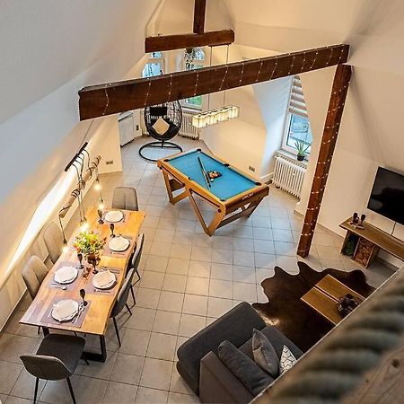 Loft Mit Billard-Tisch Und Ps4 Lejlighed Wuppertal Eksteriør billede