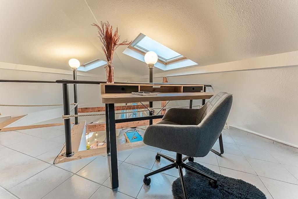 Loft Mit Billard-Tisch Und Ps4 Lejlighed Wuppertal Eksteriør billede