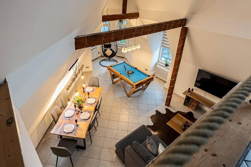Loft Mit Billard-Tisch Und Ps4 Lejlighed Wuppertal Eksteriør billede