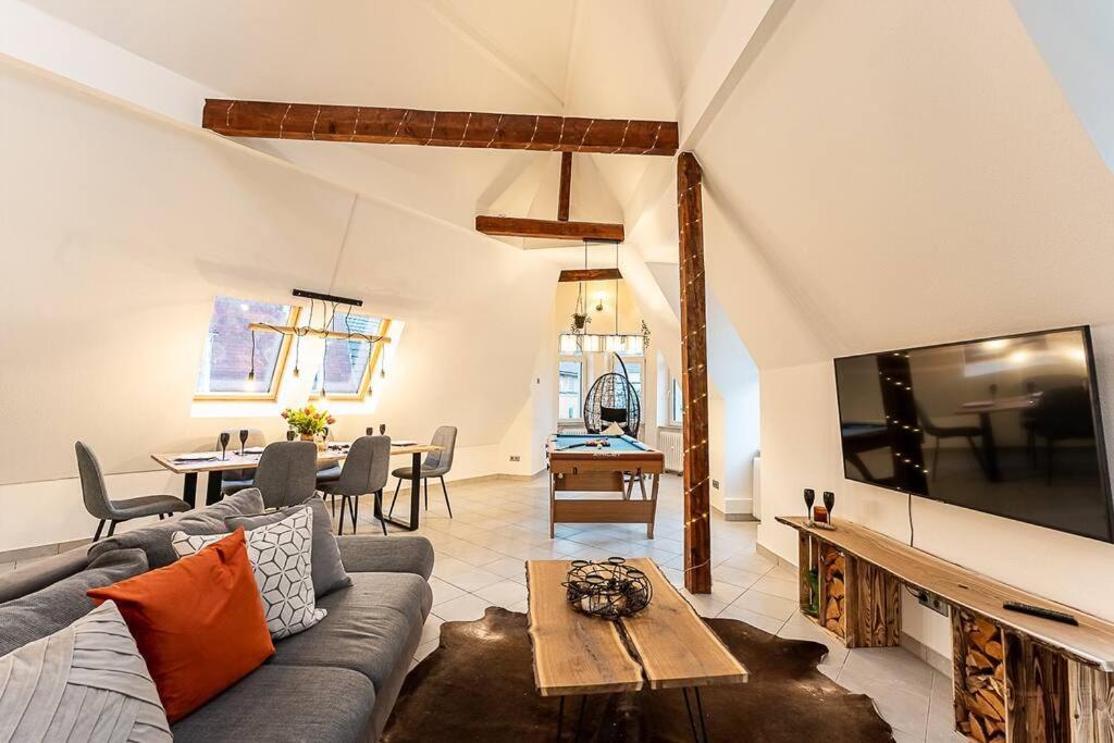 Loft Mit Billard-Tisch Und Ps4 Lejlighed Wuppertal Eksteriør billede
